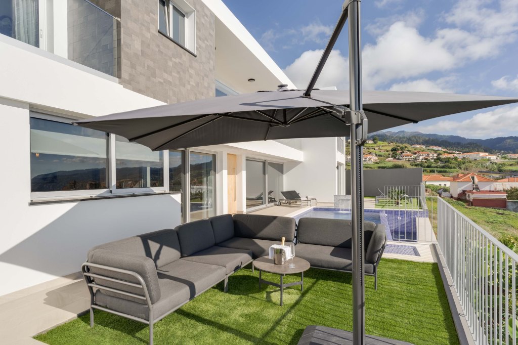 Ferienhaus Madeira Terrasse