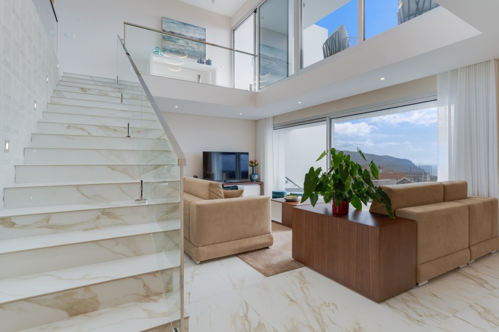 Ferienhaus Madeira Wohnzimmer