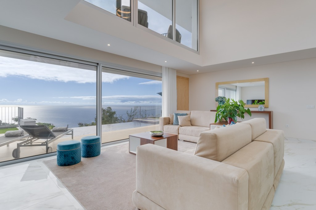 Ferienhaus Madeira Wohnzimmer